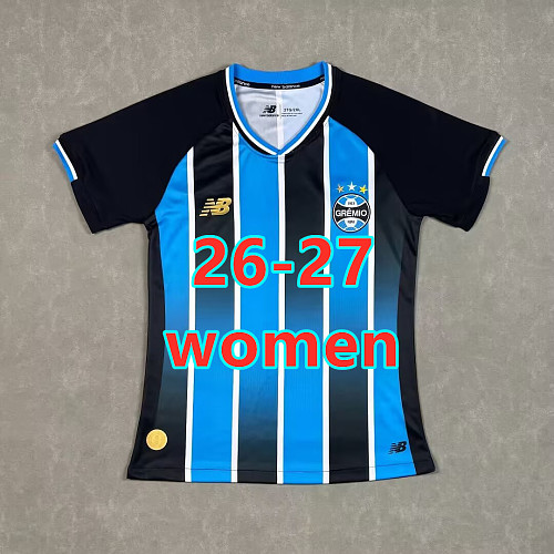 26-27 Gremio Home Women Fans Version Jersey S-2XL