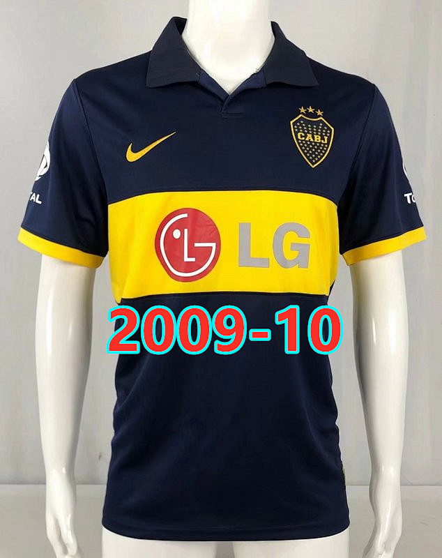 Boca Juniors Home Retro Jersey S-2XL