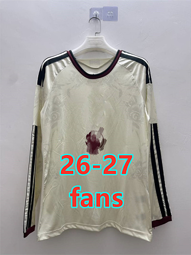 26-27 Manchester United Third Fans Long Jersey S-4XL