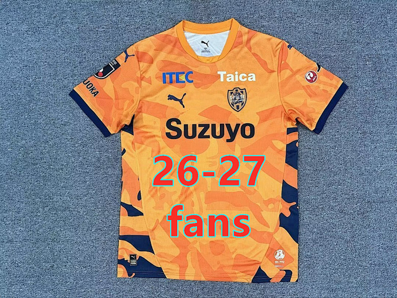 26-27 Shimizu S-Pulse Home Fans Version Jersey S-4XL