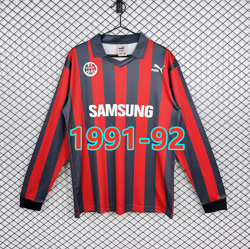 Frankfurt Home Retro Fans Long Sleeve Jersey S-2XL