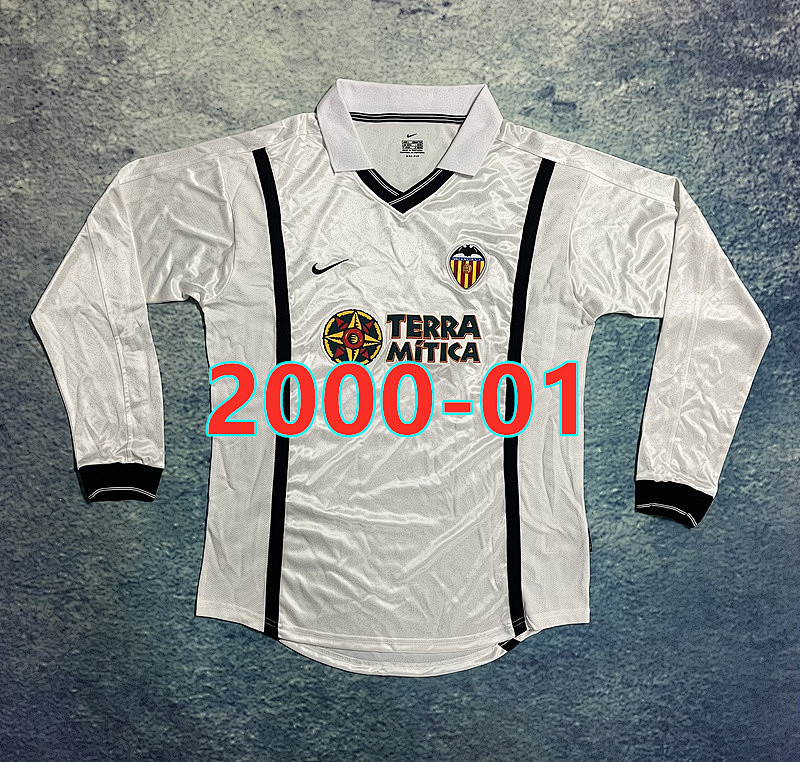 Valencia Home Retro Long Sleeve Jersey S-2XL