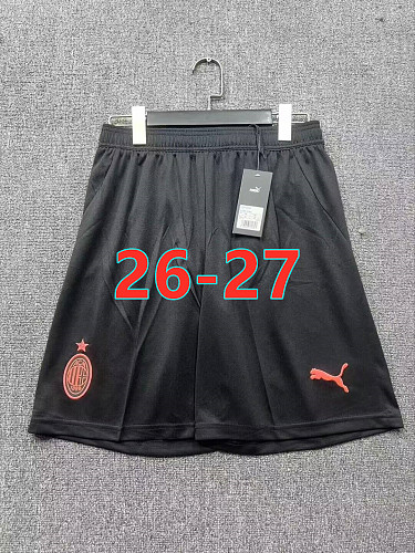 26-27 AC Milan Third Fans Version Shorts S-2XL AC