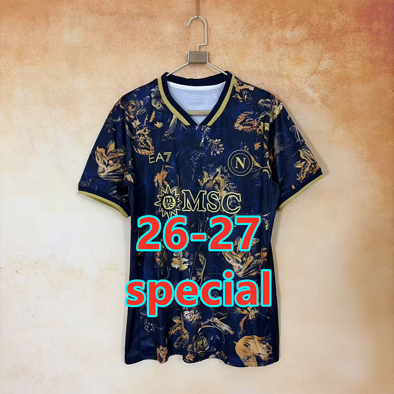 26-27 Napoli Special Edition Fans Version Jersey S-4XL