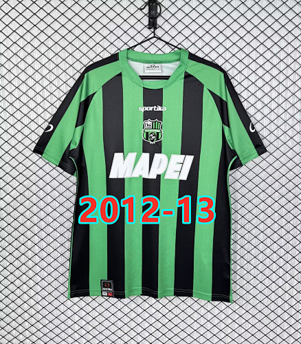 Sassuolo Home Retro Fans Version Jersey S-2XL