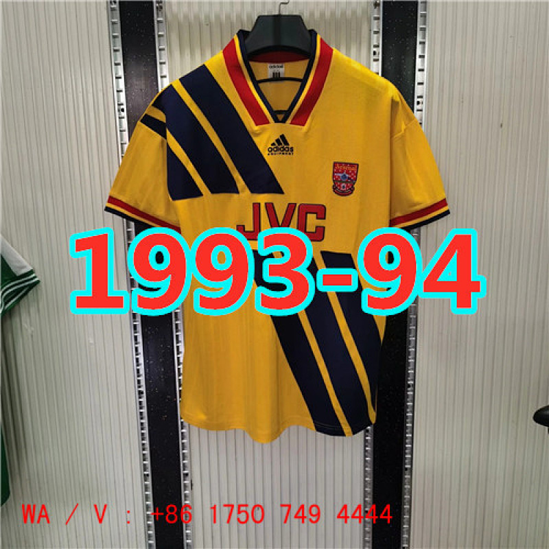 Arsenal Retro TopThai Quality Away Jersey S-2XL