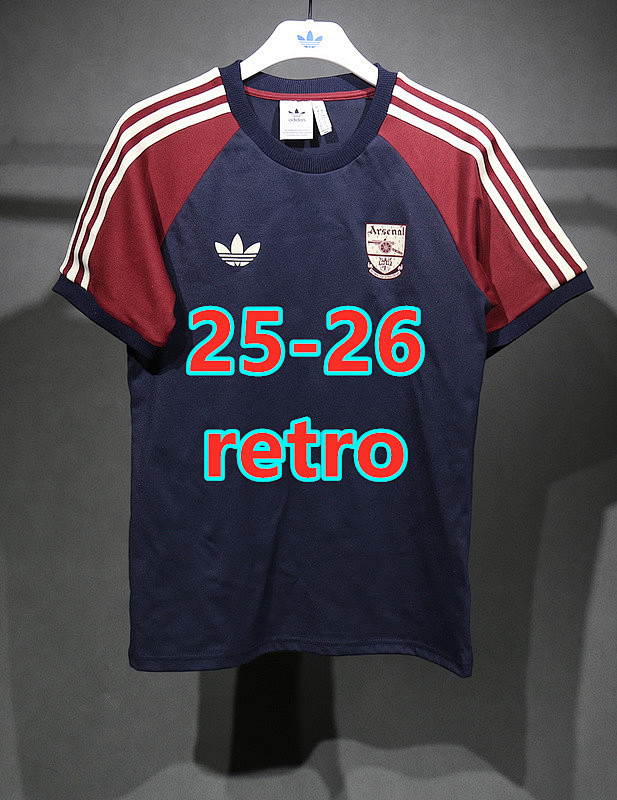 25-26 Arsenal Retro T-shirt Jersey S-2XL