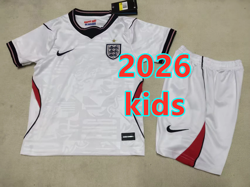 England Home Kids 16 Teams Kit 16 -28 16