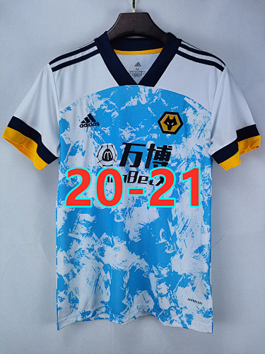 20-21 Wolves Away Retro Jersey S-2XL