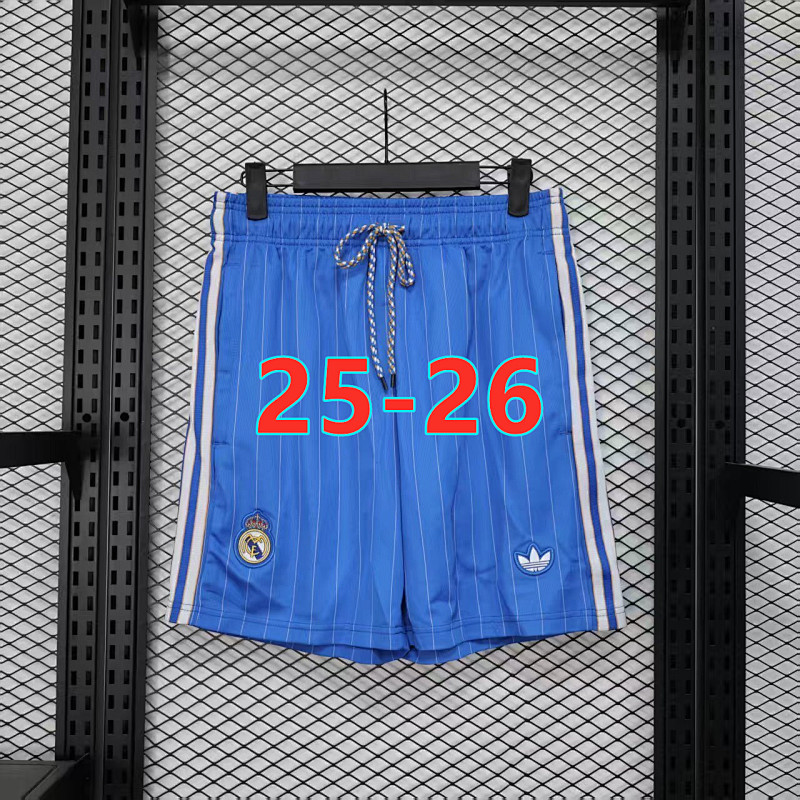 25-26 Real Madrid Player Version Shorts S-2XL