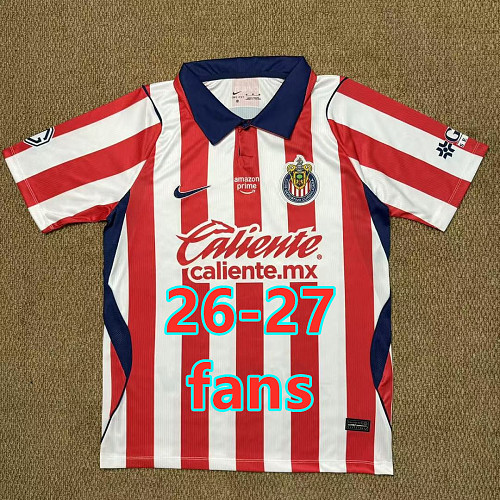 26-27 Chivas Home Fans Version Jersey S-4XL