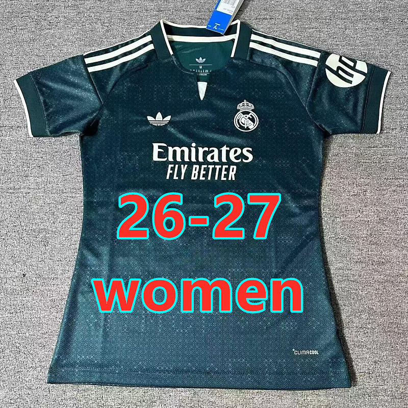 26-27 Real Madrid Away Women Jersey S-2XL