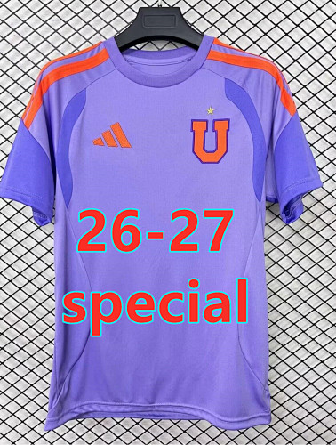 26-27 Universidad De Chile Special Fans Version Jersey S-4XL