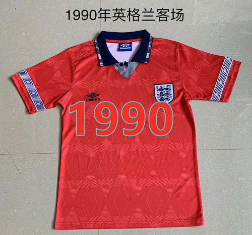 England Retro TopThai Quality Away Jersey S-2XL