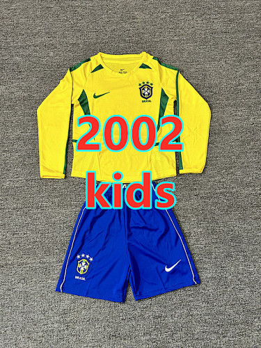 Brazil Home Retro Kids Long+shorts 16 -28