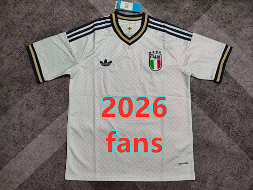 Italy Away Fans Version Jersey S-4XL