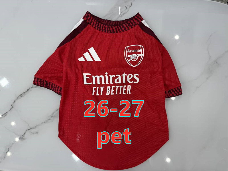 26-27 Arsenal Home Pet Jersey S-2XL