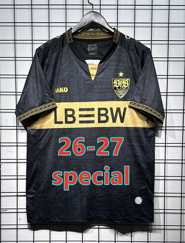 26-27 Stuttgart Special Fans Version Jersey S-4XL