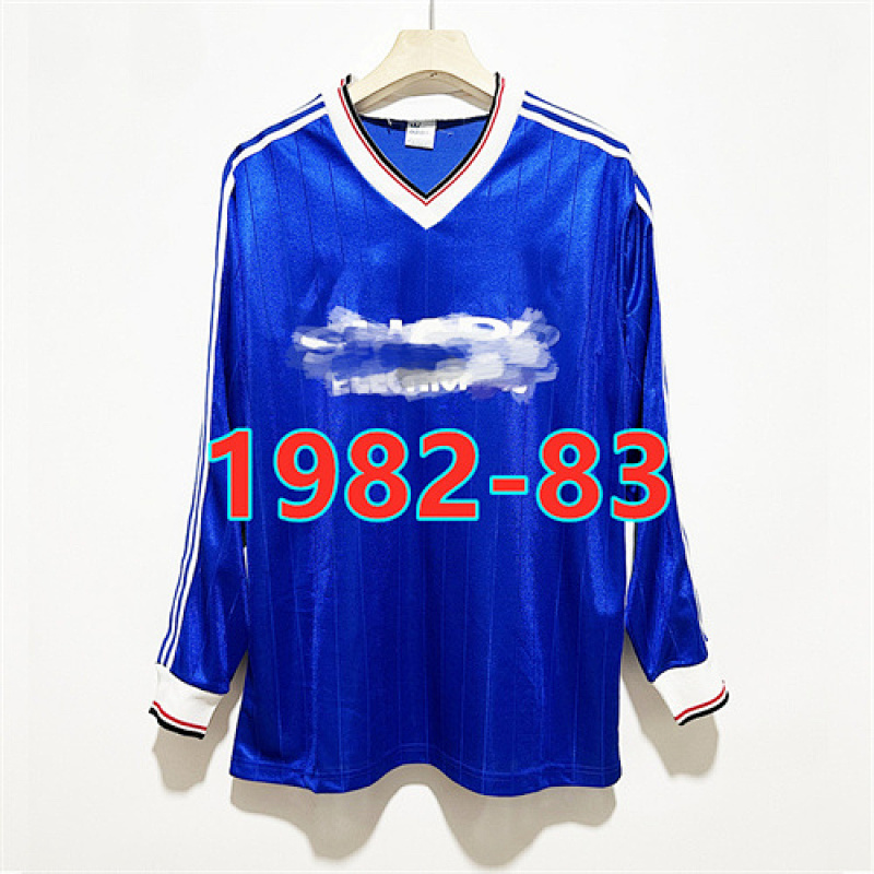 Manchester United Third Retro Long Sleeve Jersey S-2XL