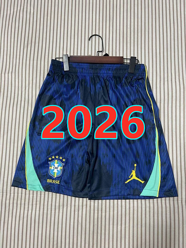 Brazil Away Fans Version Shorts S-2XL