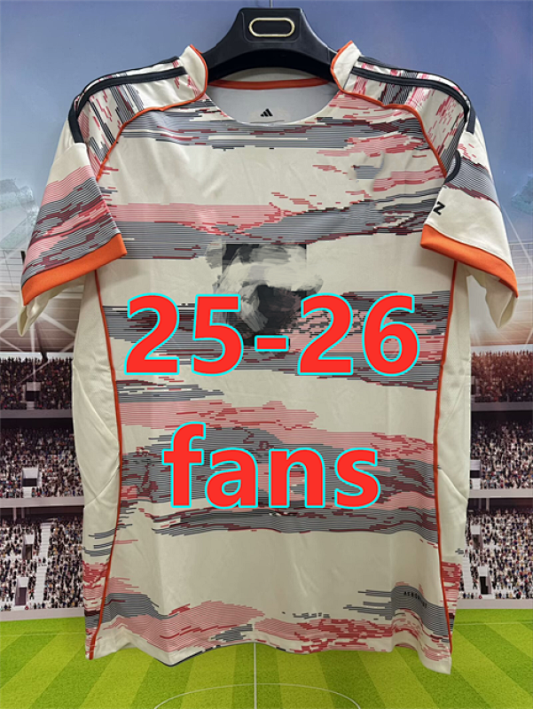 Bundesliga & Ucl 25-26 Bayern Away Fans Version Jersey S-4XL