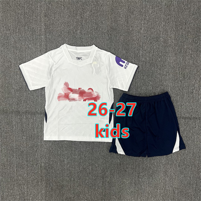 26-27 Tottenham Home Kids Jersey+shorts Kit 16 -28