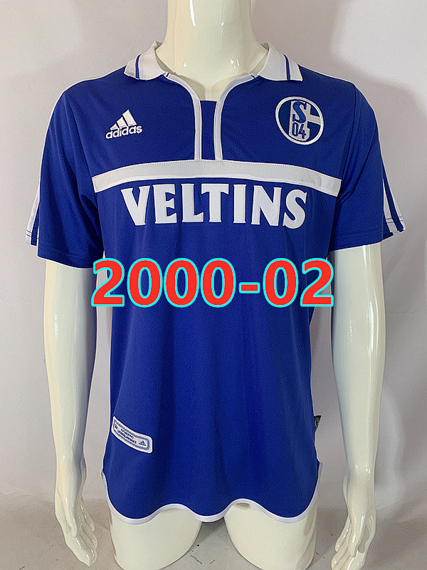Schalke Home Retro Jersey S-2XL