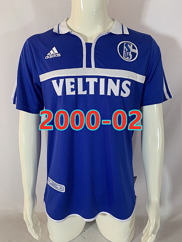 Schalke Home Retro Jersey S-2XL