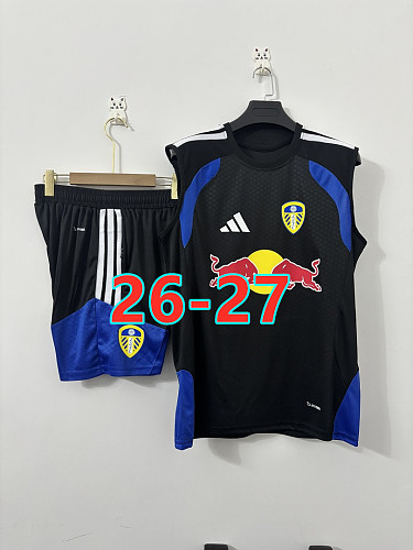 26-27 Leeds United Vest Tracksuit Kit S-3XL
