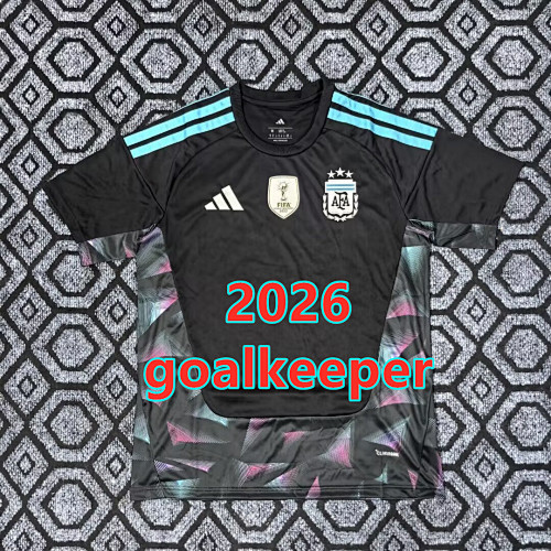 Argentina Goalkeeper Fans Version Jersey S-4XL