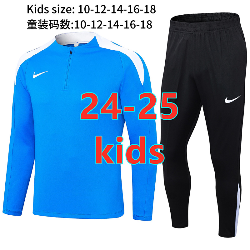 Nike 24-25 N-K Long Sleeve Kids Tracksuit Kit 10 -18