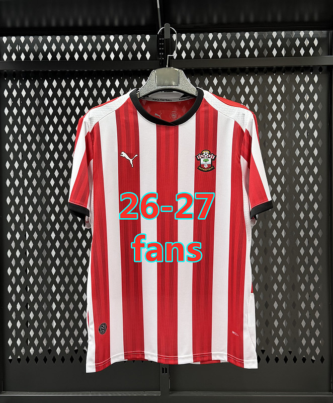 26-27 Southampton Home Fans Version Jersey S-2XL