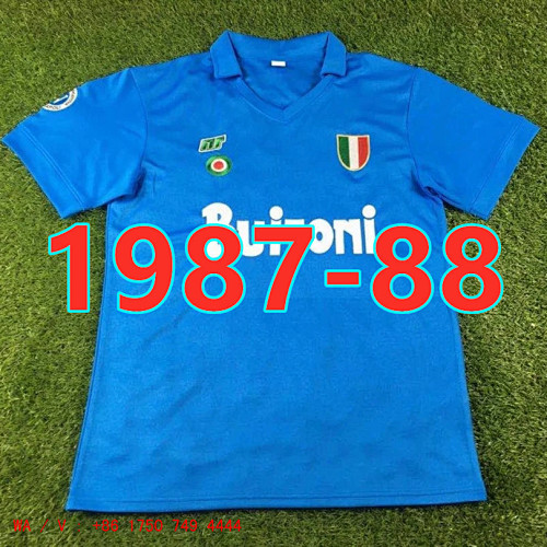 Napoli Retro TopThai Quality Jersey S-2XL