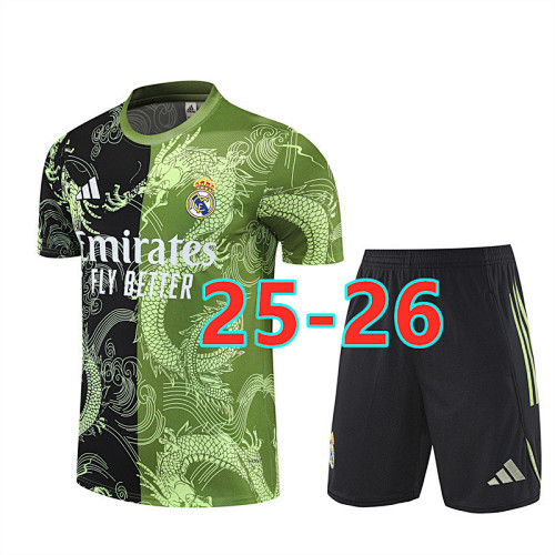 25-26 Real Madrid Special Short Sleeve Tracksuit XS-2XL