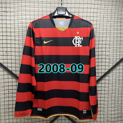 Flamengo Home Retro Fans Long Jersey S-2XL
