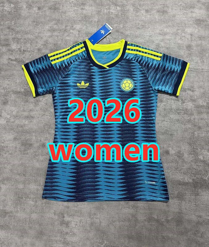 Colombia Away Women Fans 16 Team Jersey S-2XL 16