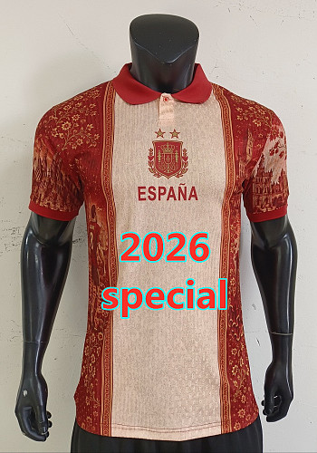 Spain Special Player Jersey S-2XL