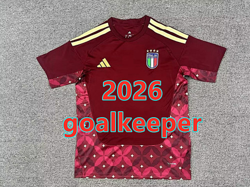 Italy Goalkeeper Fans Version Jersey S-4XL