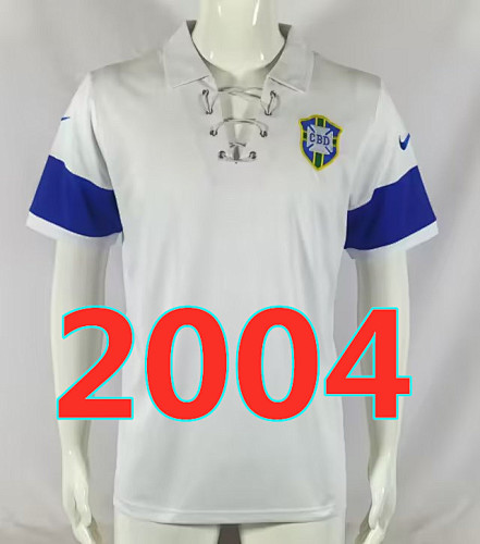 Brazil Retro TopThai Quality Jersey S-2XL