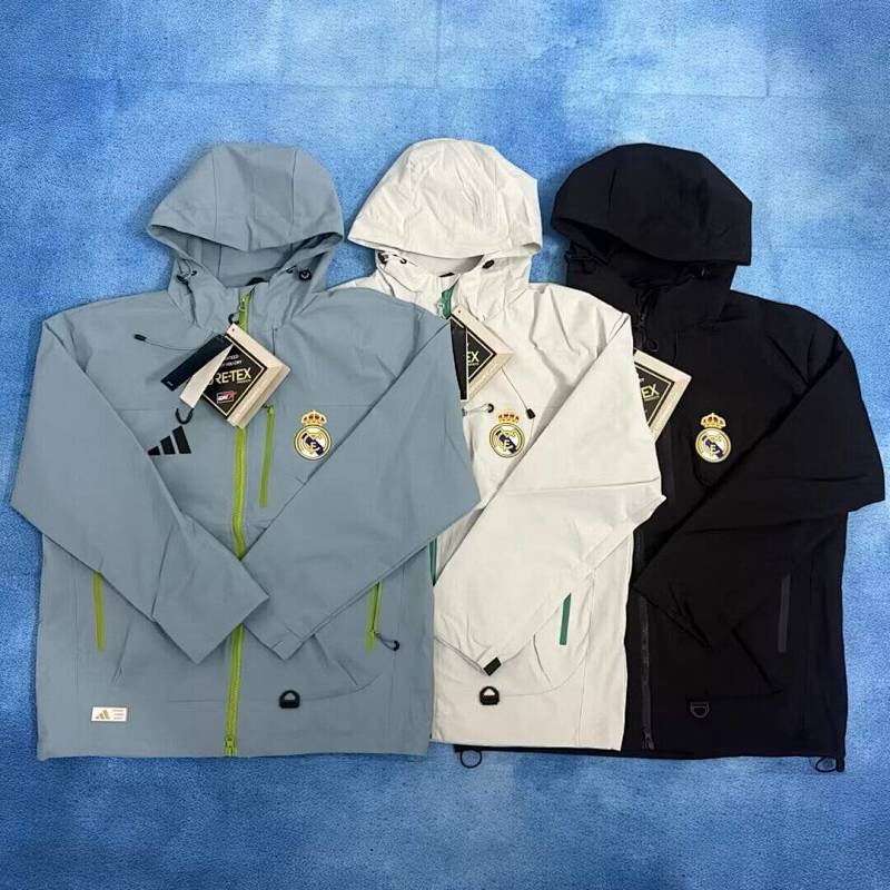 25-26 Real Madrid Windbreaker S-3XL