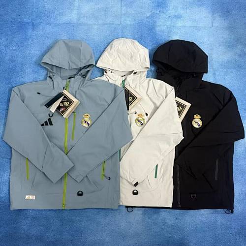 25-26 Real Madrid Windbreaker S-3XL