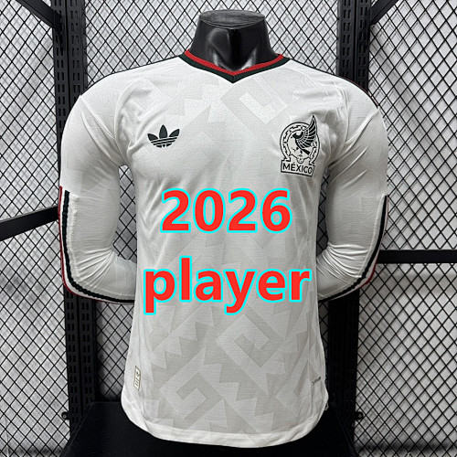 Mexico Away Player Long Jersey S-3XL
