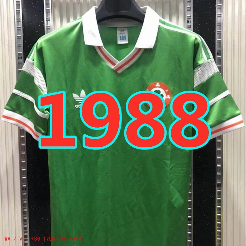Ireland Retro TopThai Quality Home Jersey S-2XL