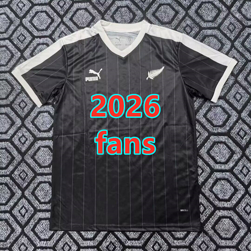 Zealand Away Fans Version Jersey S-2XL