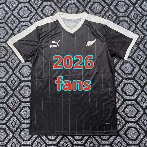Zealand Away Fans Version Jersey S-2XL