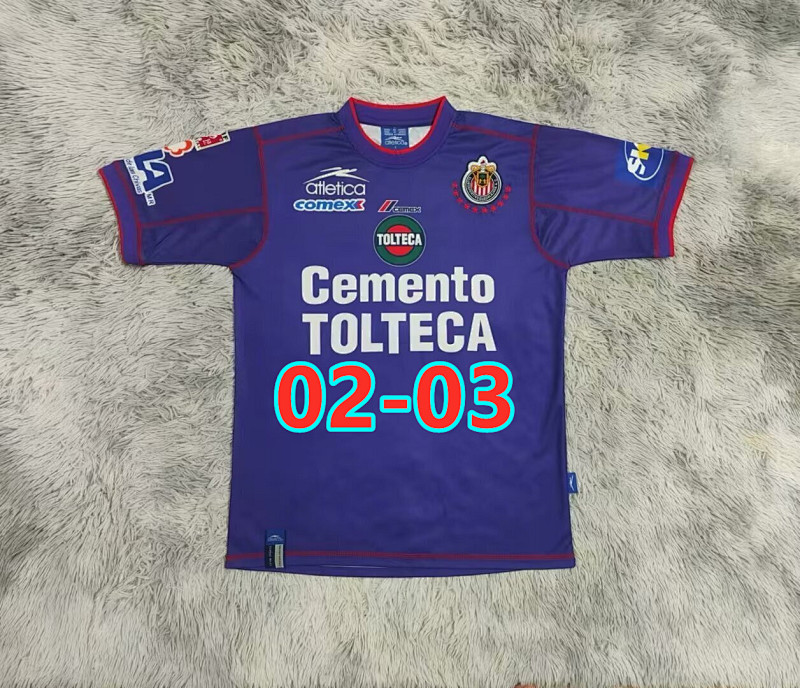 02-03 Chivas Third Retro Jersey S-2XL