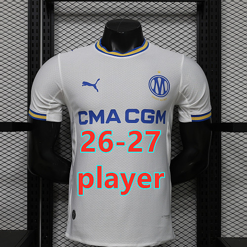 26-27 Marseille Home Player Version Jersey S-2XL