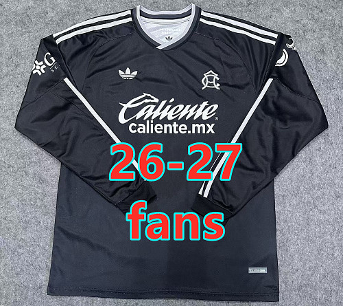 26-27 America Away Fans Long Sleeve Jersey S-4XL