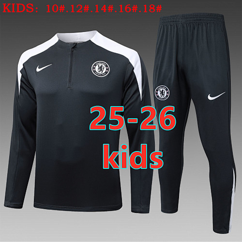 25-26 Chelsea Kids Long Sleeve Tracksuit 10 -18