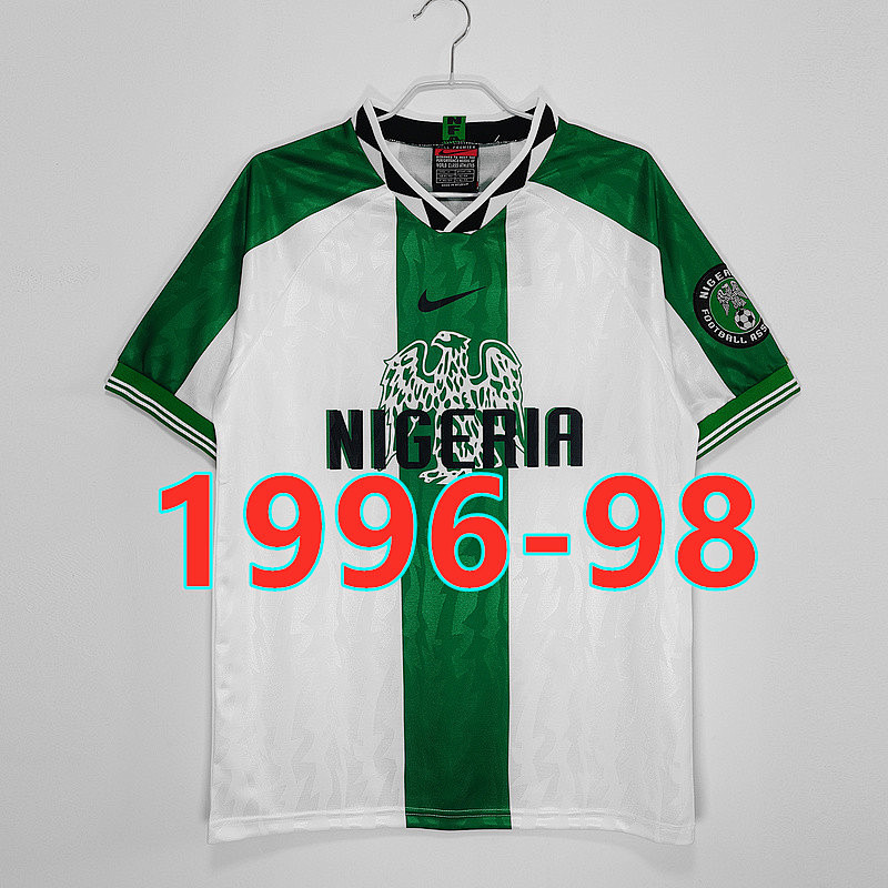 Nigeria Retro TopThai Quality Away Jersey S-4XL